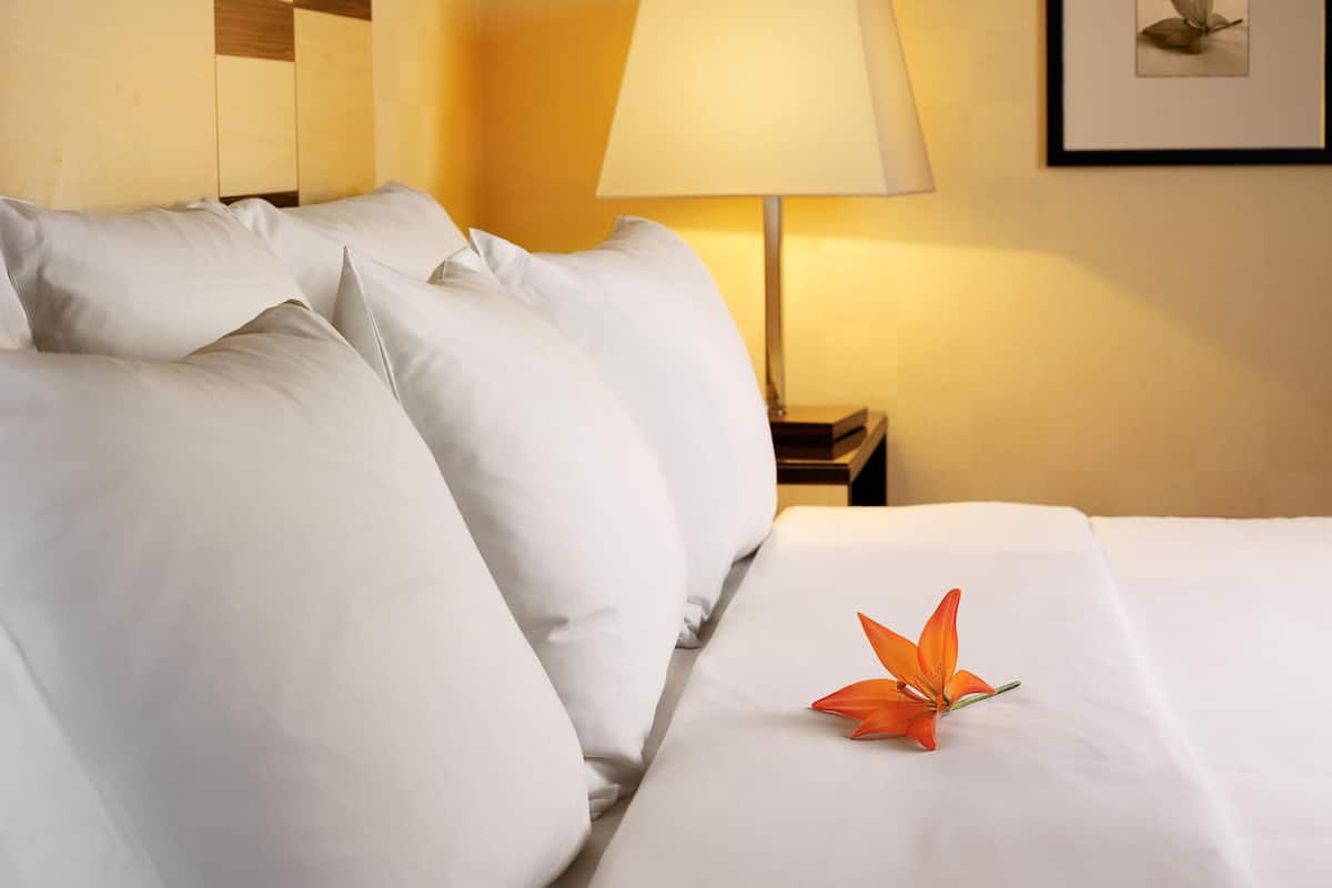 Minibar, in-room safe, desk, blackout curtains