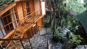 Habitación panorámica doble | Terraza o patio