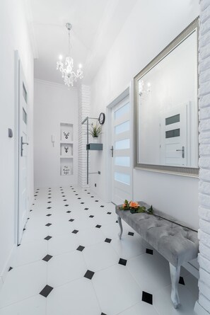 Departamento, 1 habitación (at 24 Andersa Street) | Edredón, escritorio, insonorización y tabla de planchar con plancha 