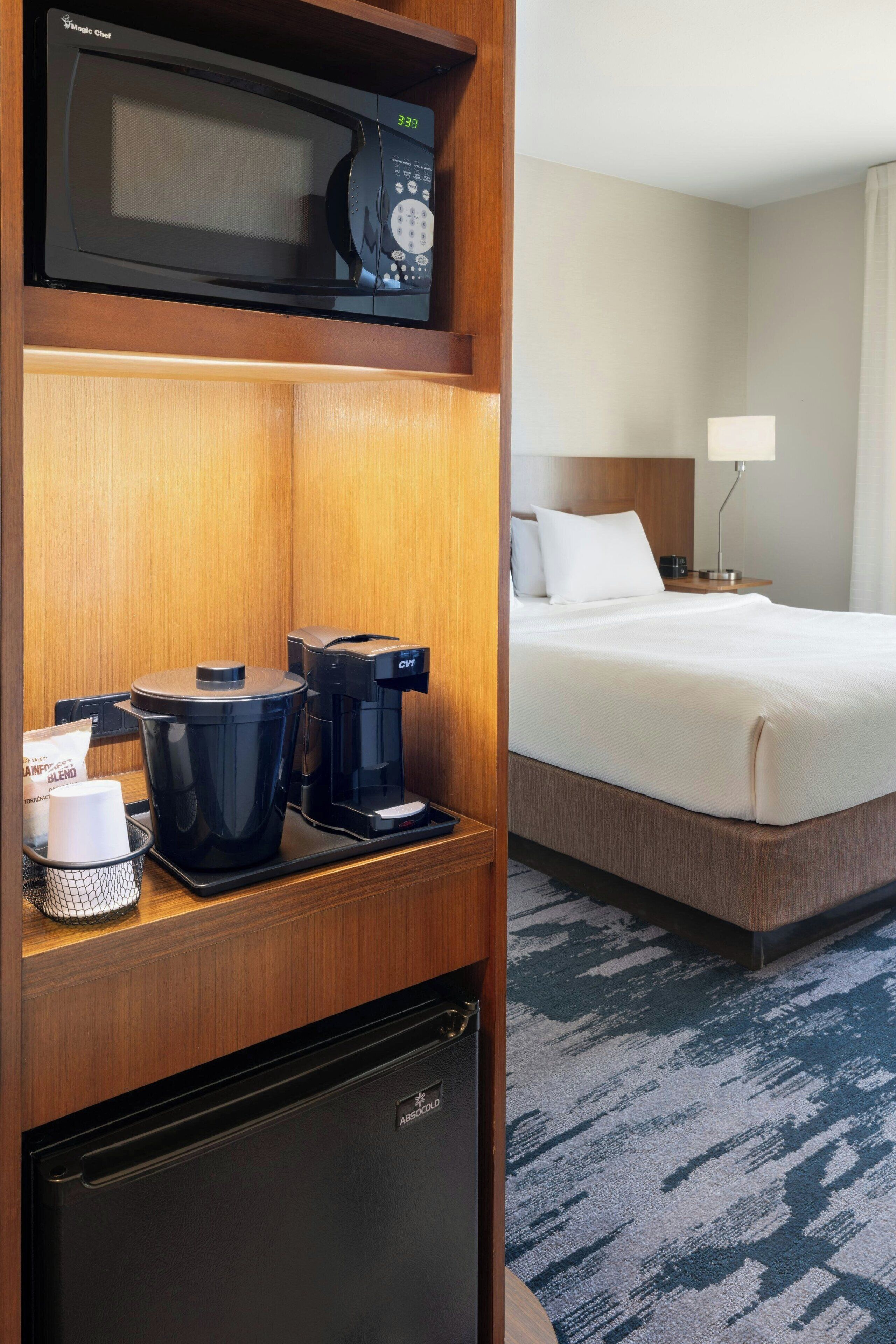 Premium bedding, pillow-top beds, in-room safe, desk