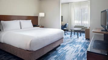 Premium bedding, pillow-top beds, in-room safe, desk