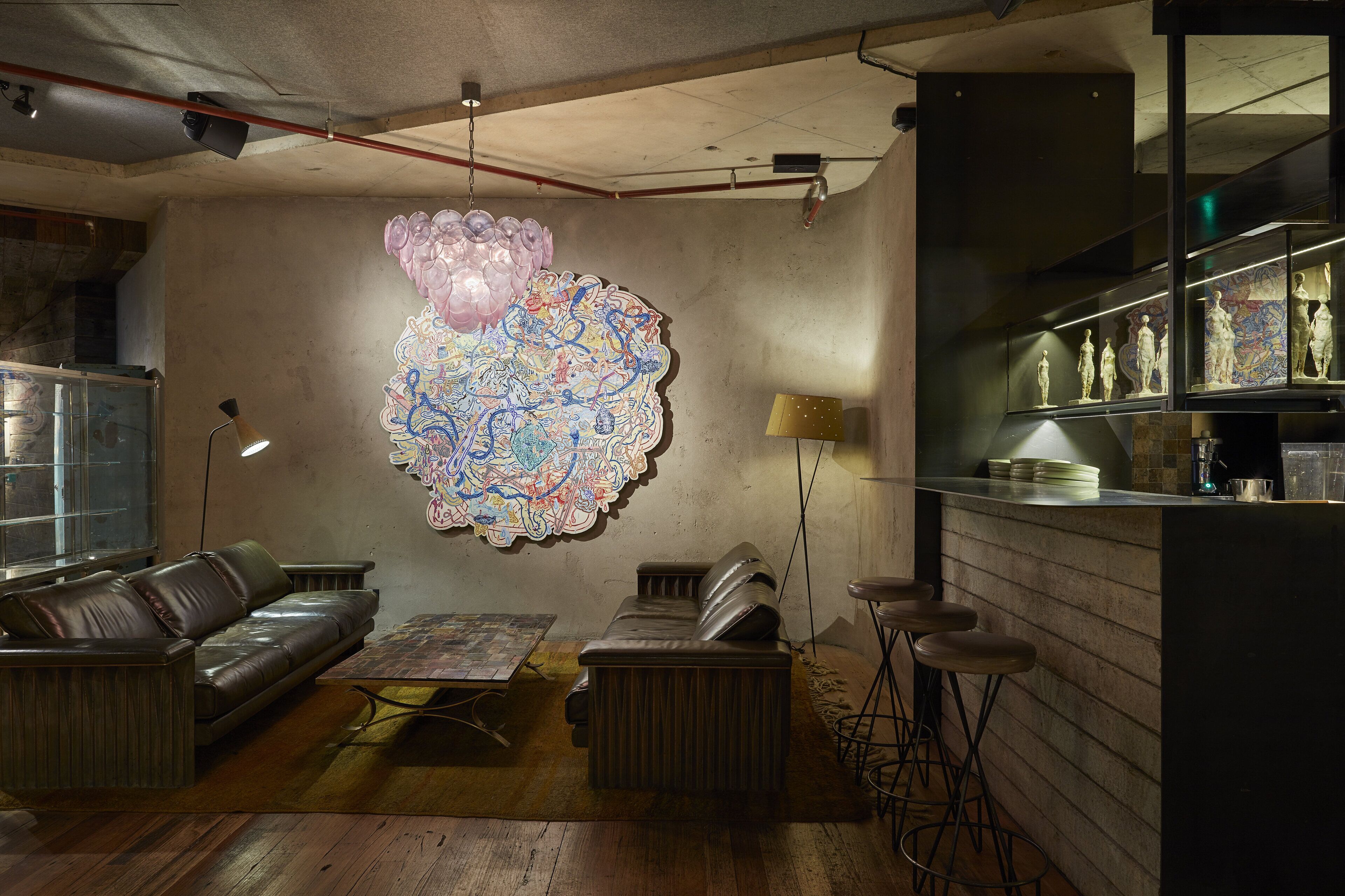 Entrée de l’hébergement