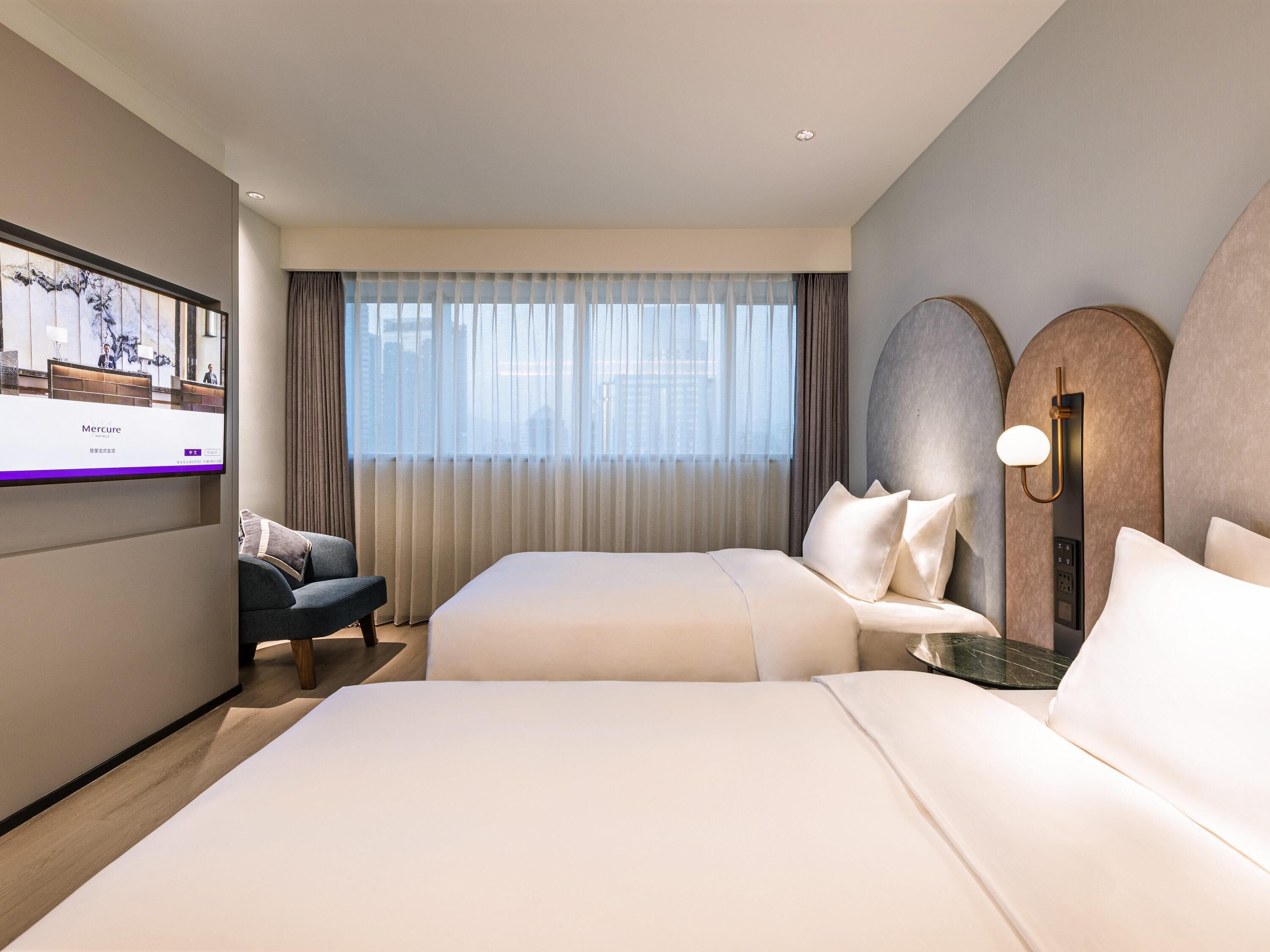 Superior Room, 2 Single Beds | Premium bedding, down duvets, pillow-top beds, minibar