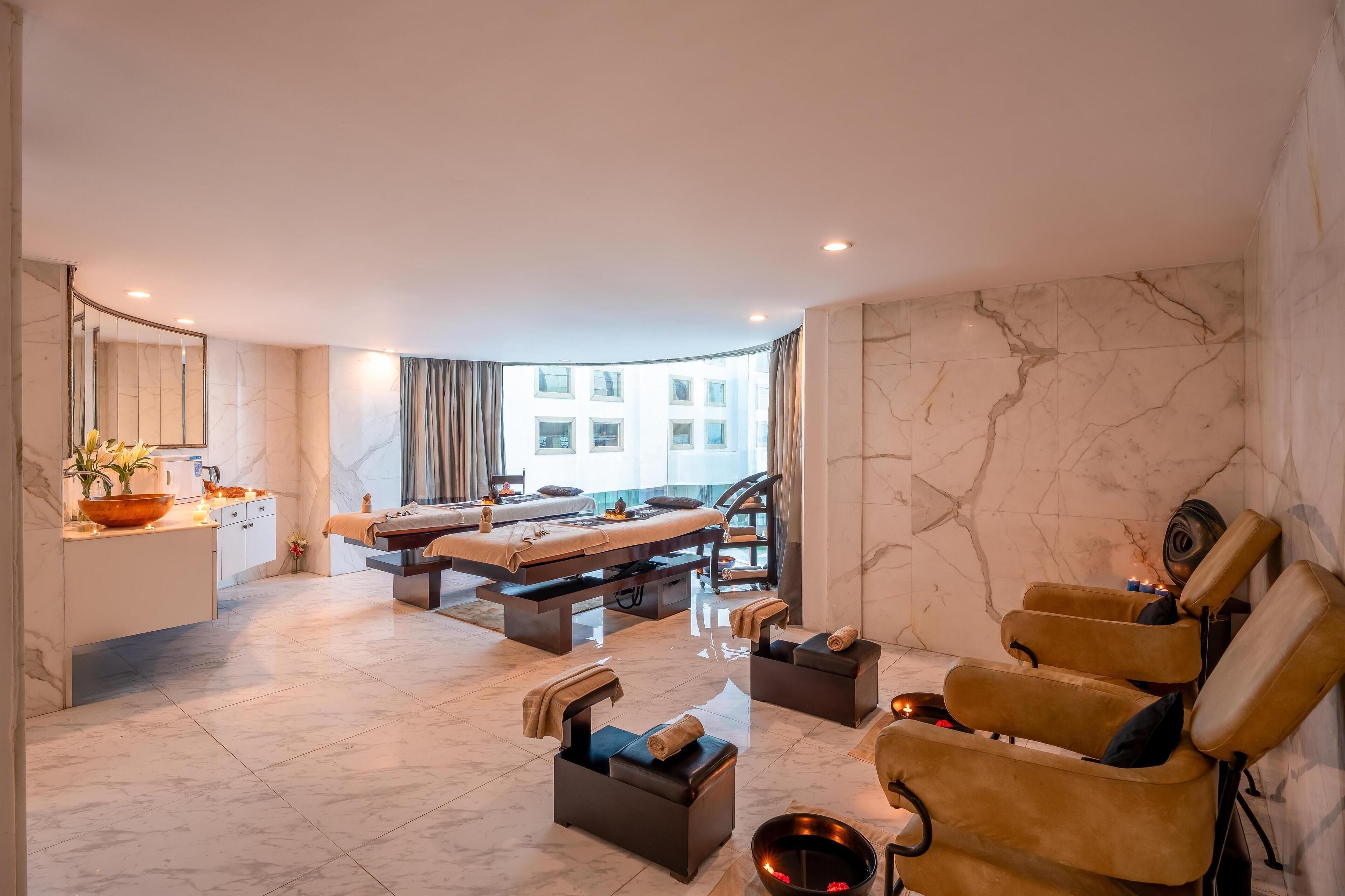 Espace de soins pour les couples, soins corporels