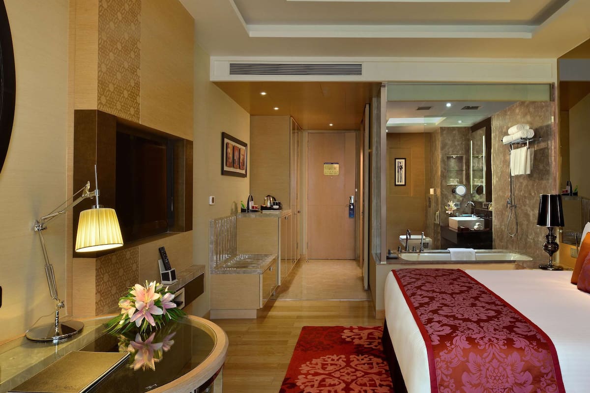 Minibar, in-room safe, desk, blackout drapes