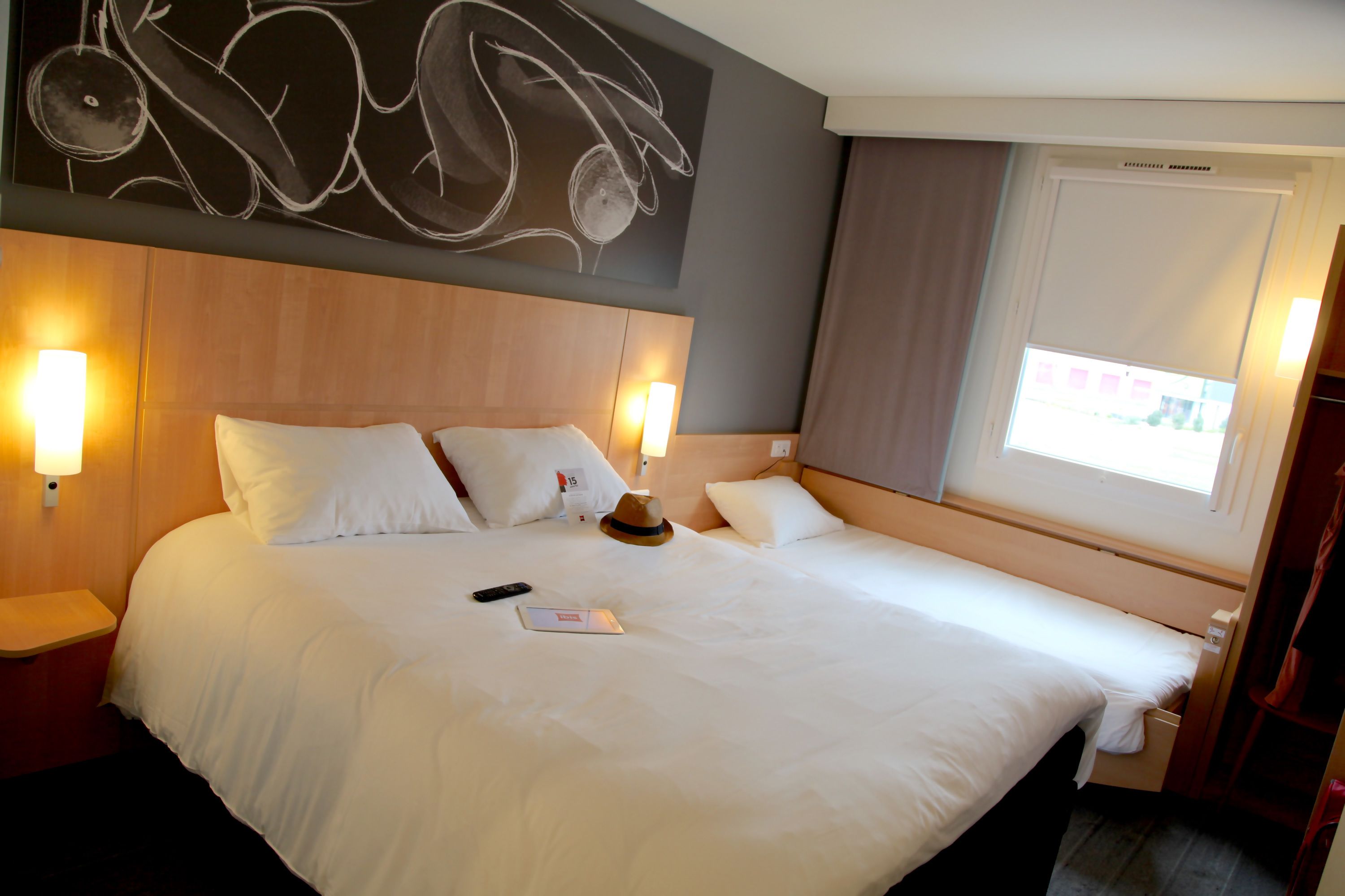 room, multiple beds | pillow-top beds, soundproofing, iron/ironing board, free wifi