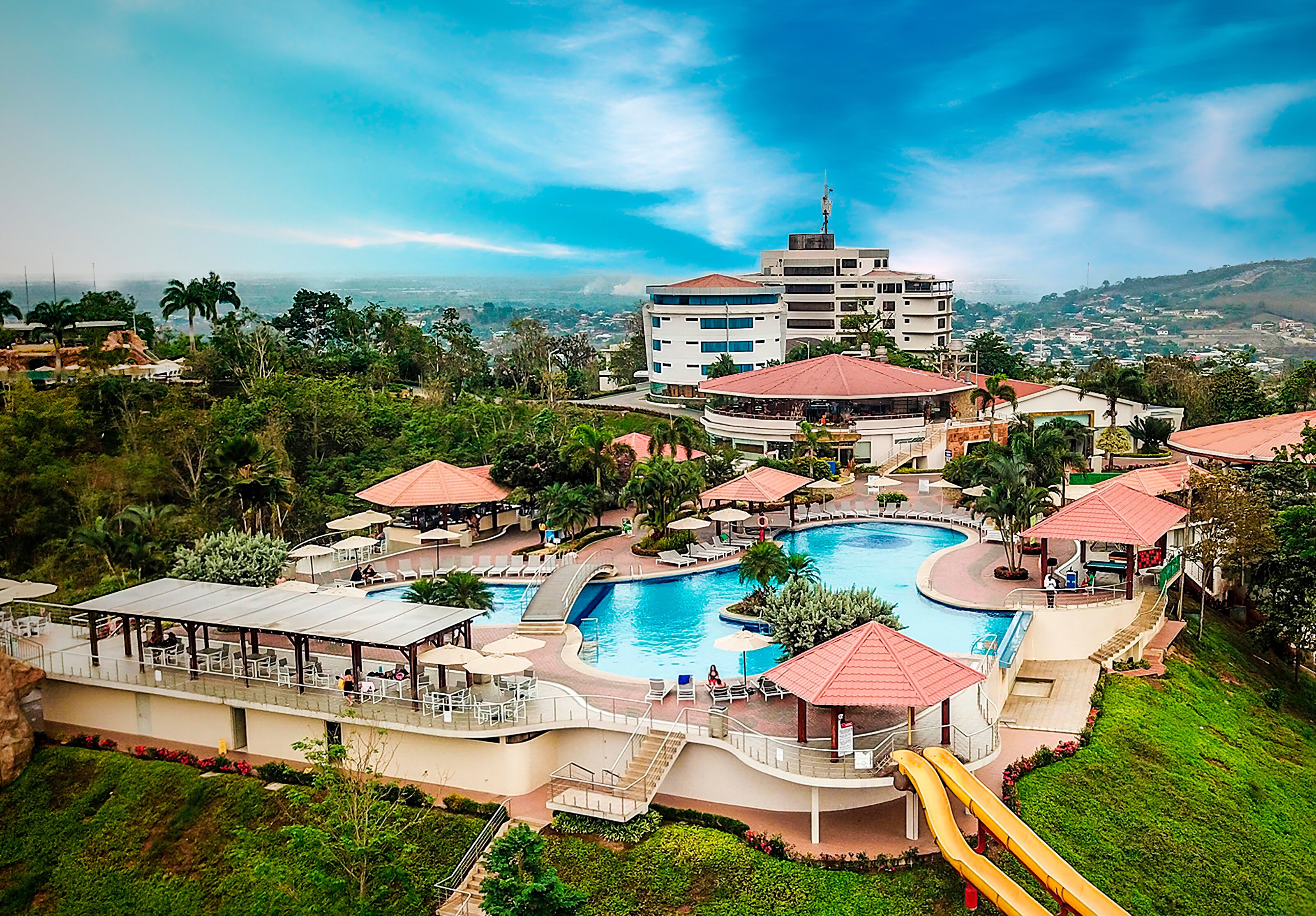 Pemandangan dari properti