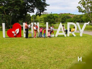 Entrée de l’hébergement