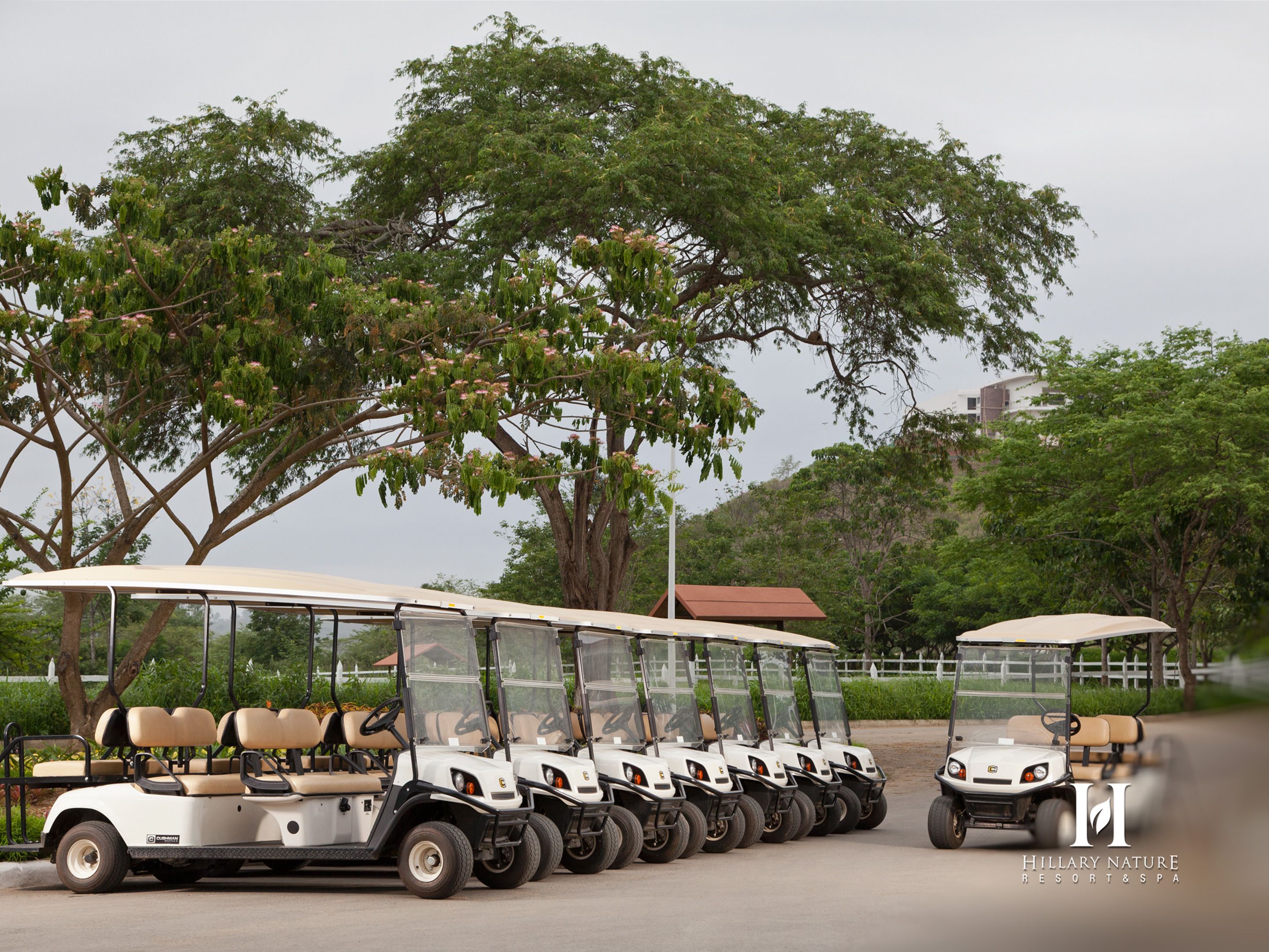 Entrada de la propiedad