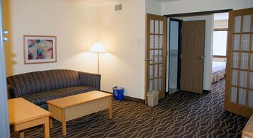 40-inch TV with cable channels