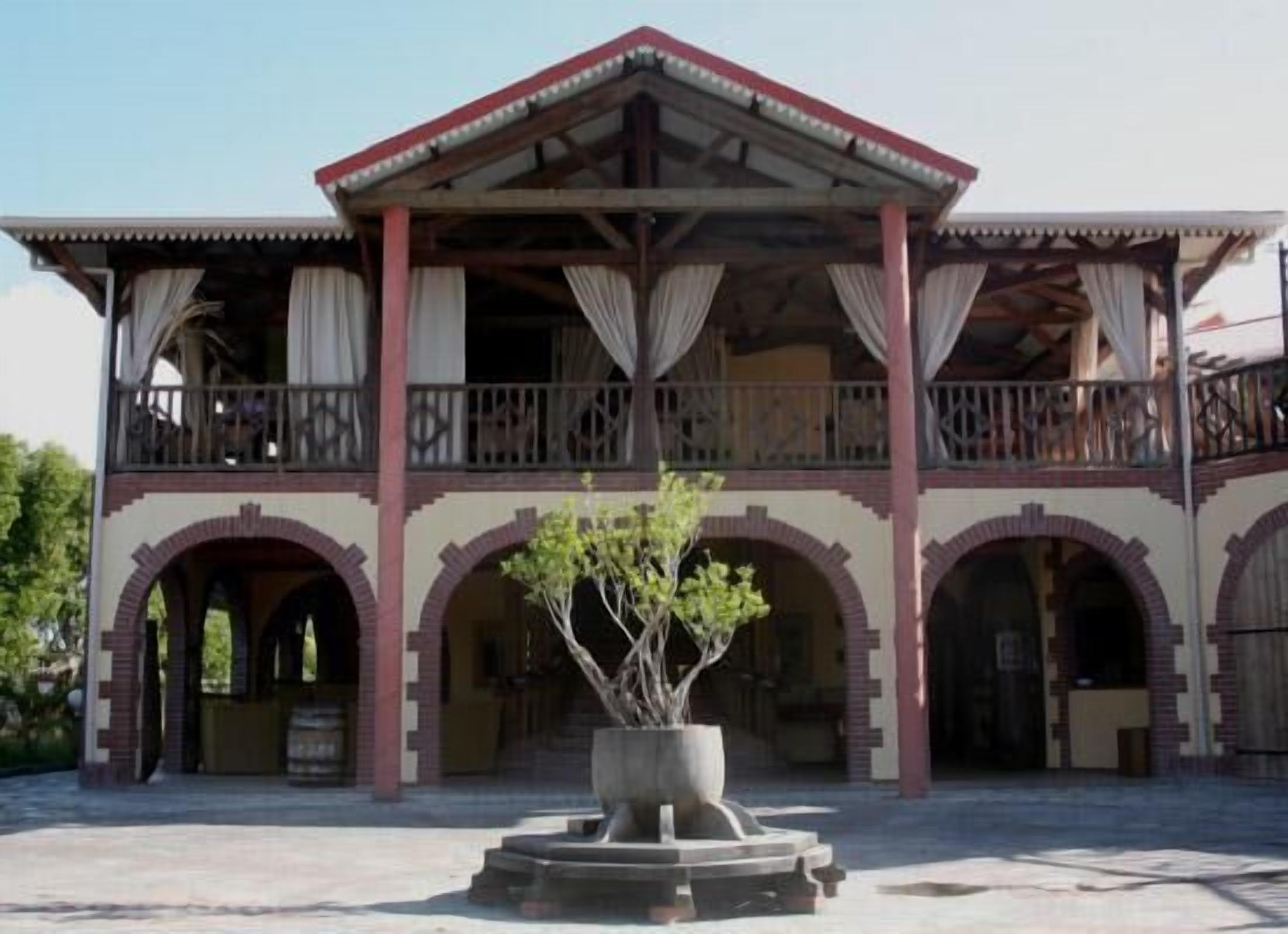 Façana frontal de l'allotjament