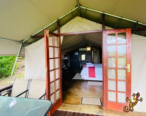 Luxury Tent, Ensuite, River View - Sabie River Bush Lodge (Bushbuckridge)