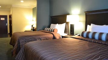 Deluxe Room, 2 Queen Beds | Premium bedding, in-room safe, desk, iron/ironing board