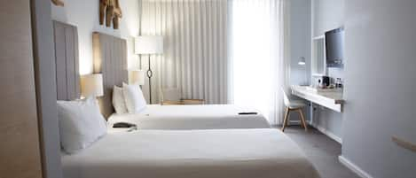 Twin Room | Premium bedding, Select Comfort beds, in-room safe, blackout curtains