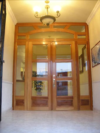 Entrada de la propiedad