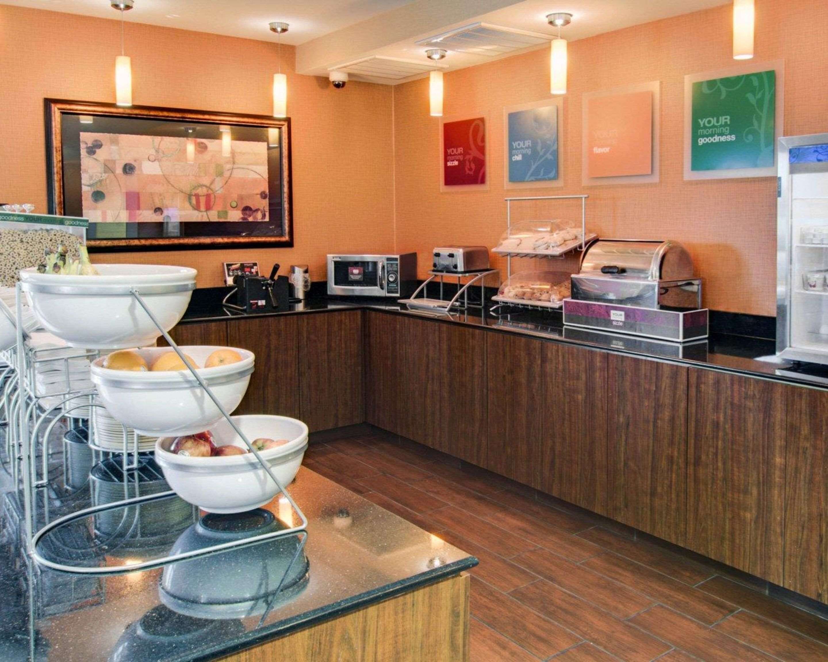 Free daily on-the-go breakfast