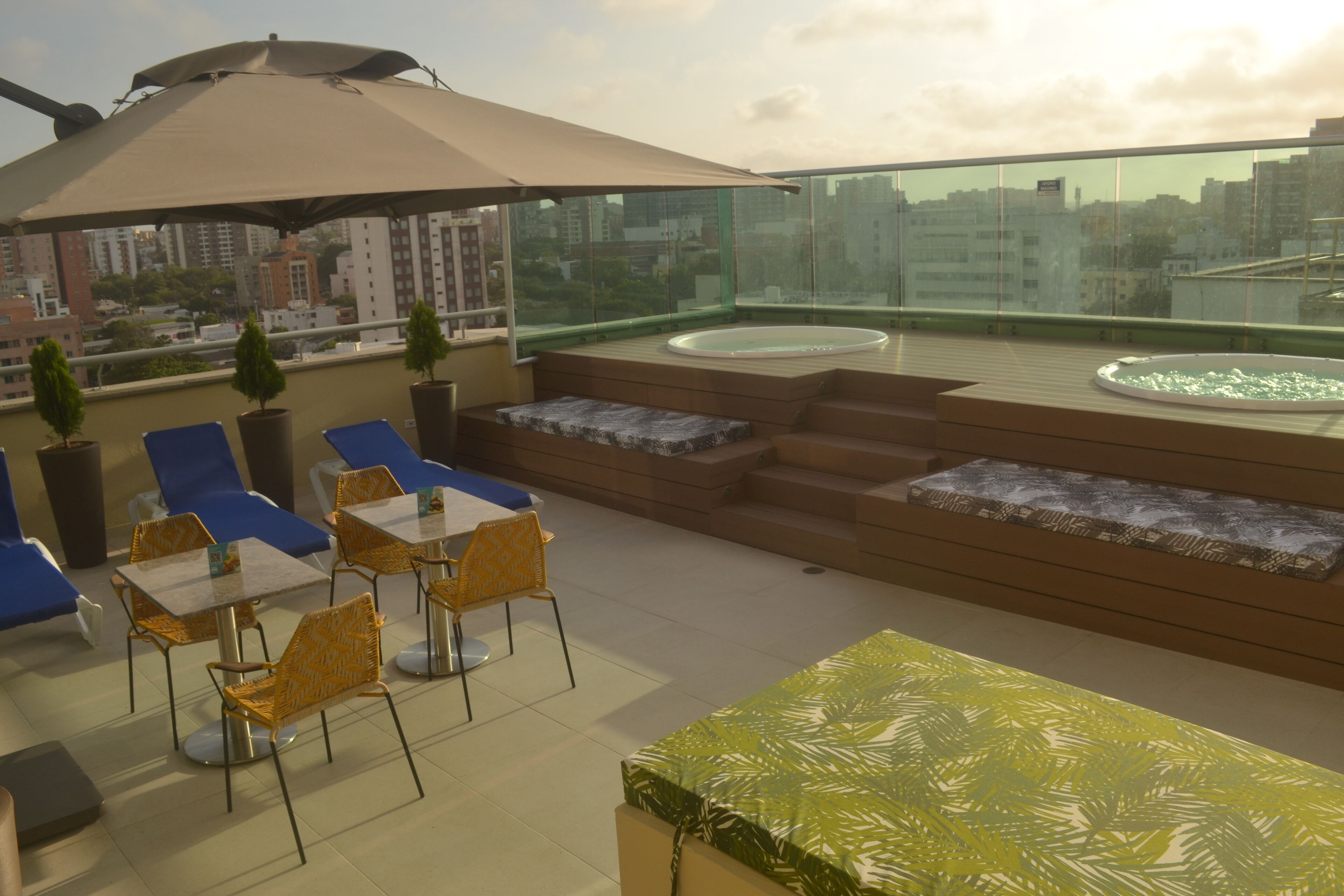 rooftop terrace