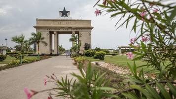 Pemandangan dari properti