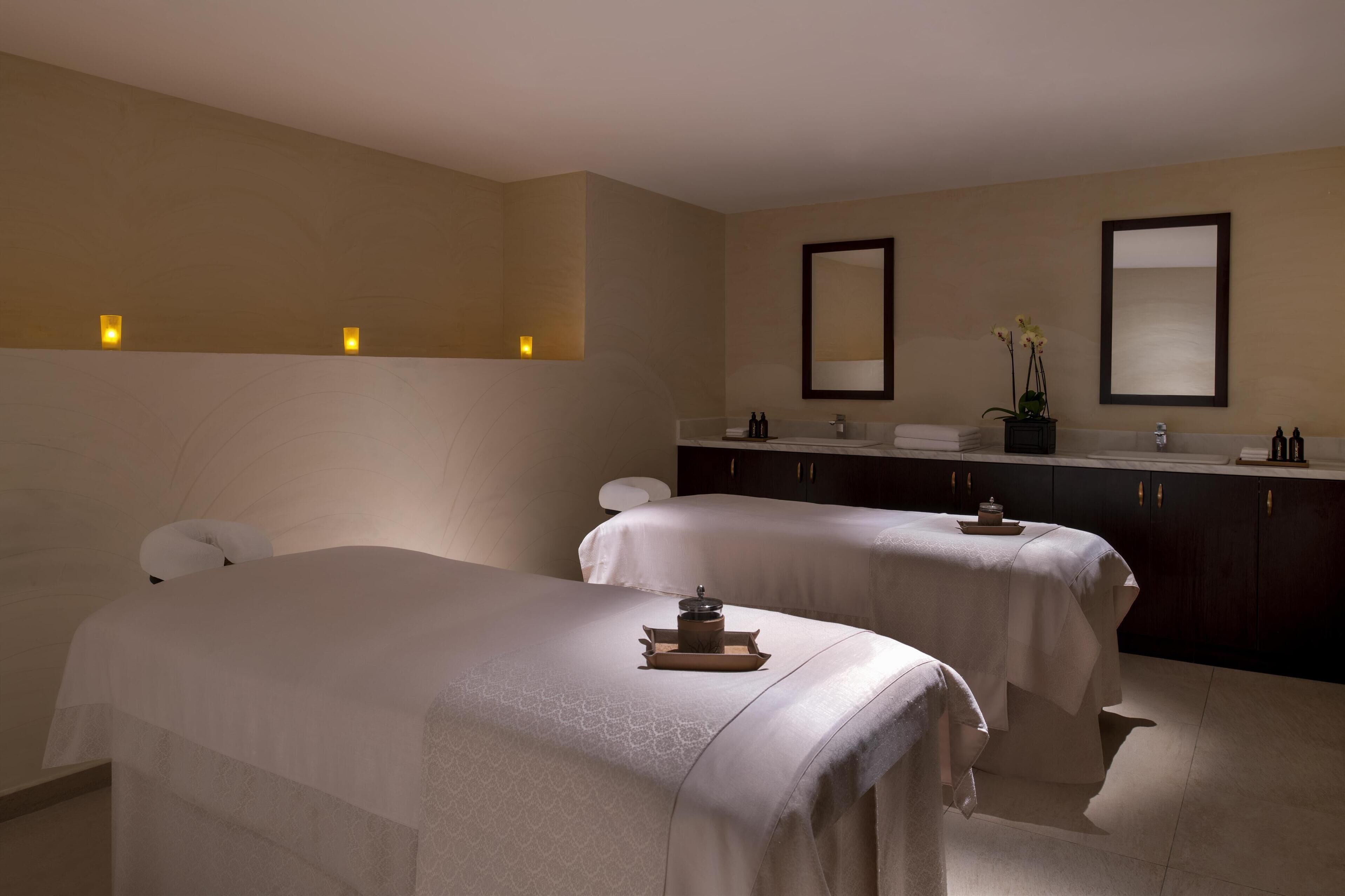 Salas de tratamiento para parejas y baño turco o hammam 