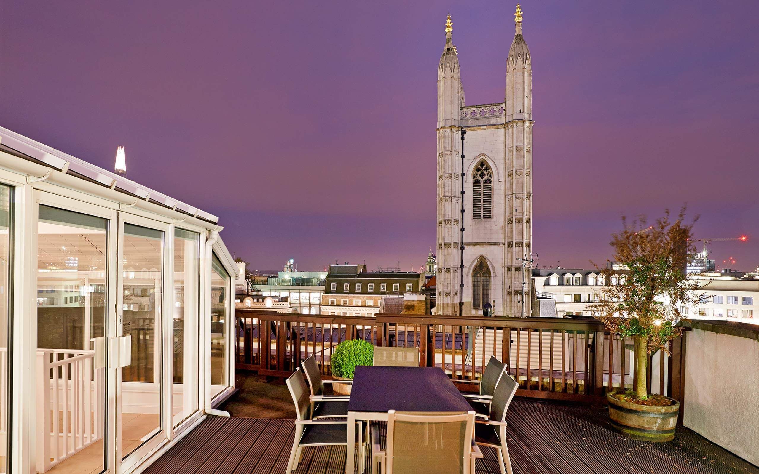 Vista desde la propiedad