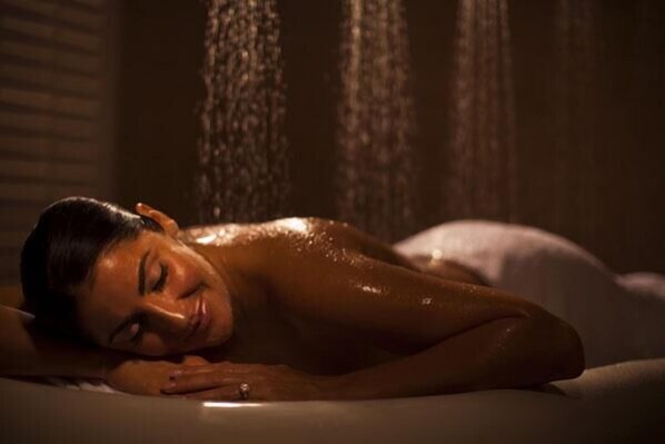 Couples treatment rooms, sauna, hot tub, steam room, body treatments