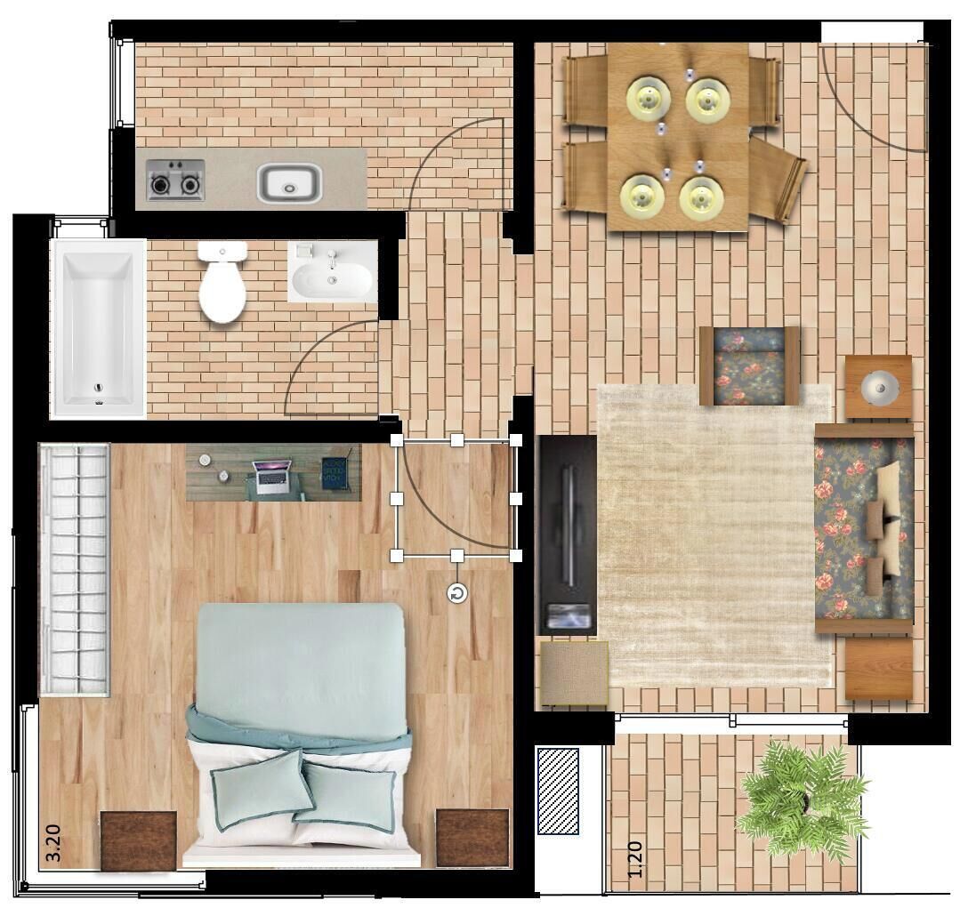 Superior Apartment (Double) | View from room