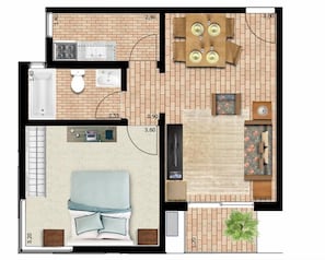 Standard Apartment (Double) | View from room