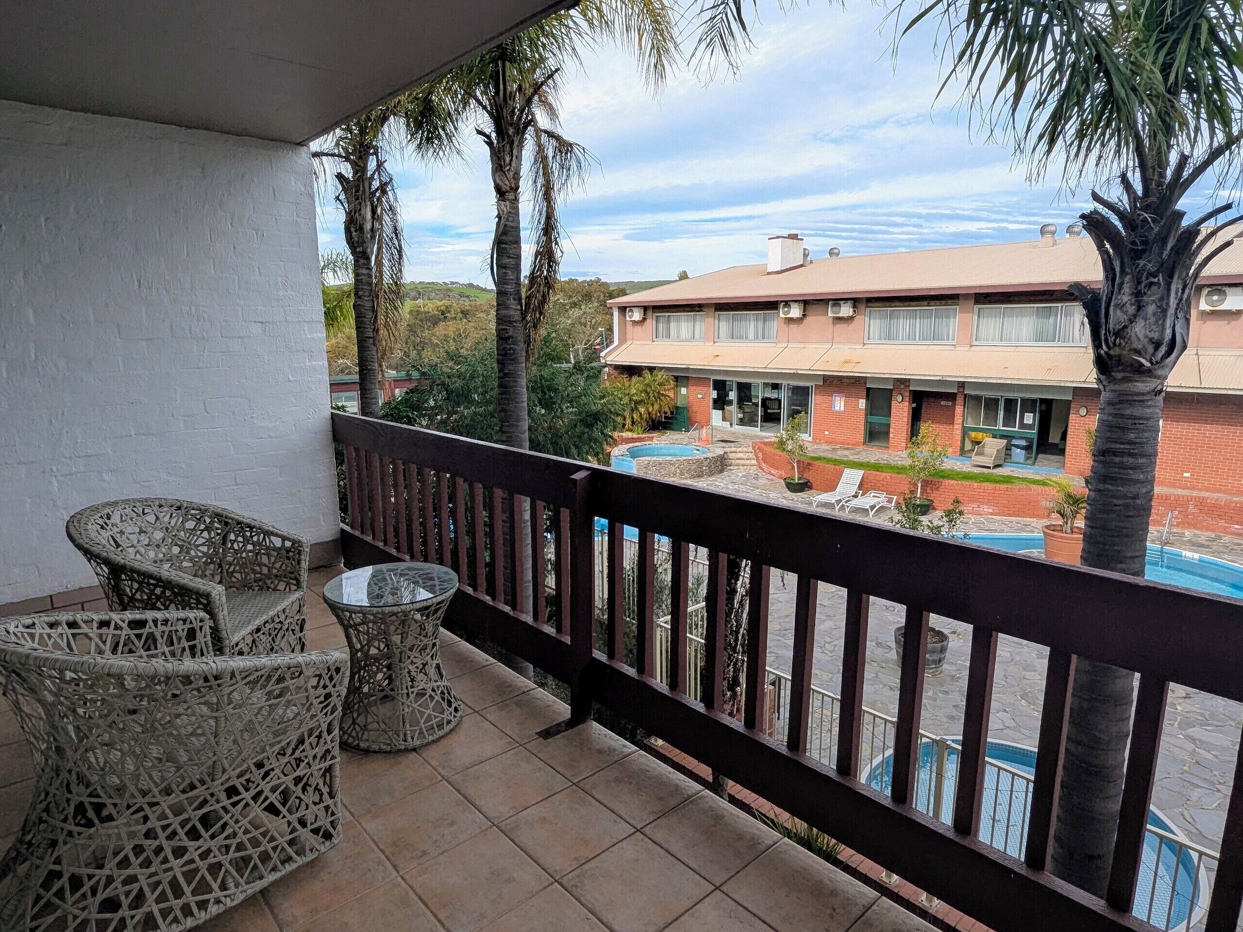 Deluxe-Zimmer, 1 Queen-Bett | Terrasse/Patio