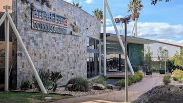 Entrada de la propiedad