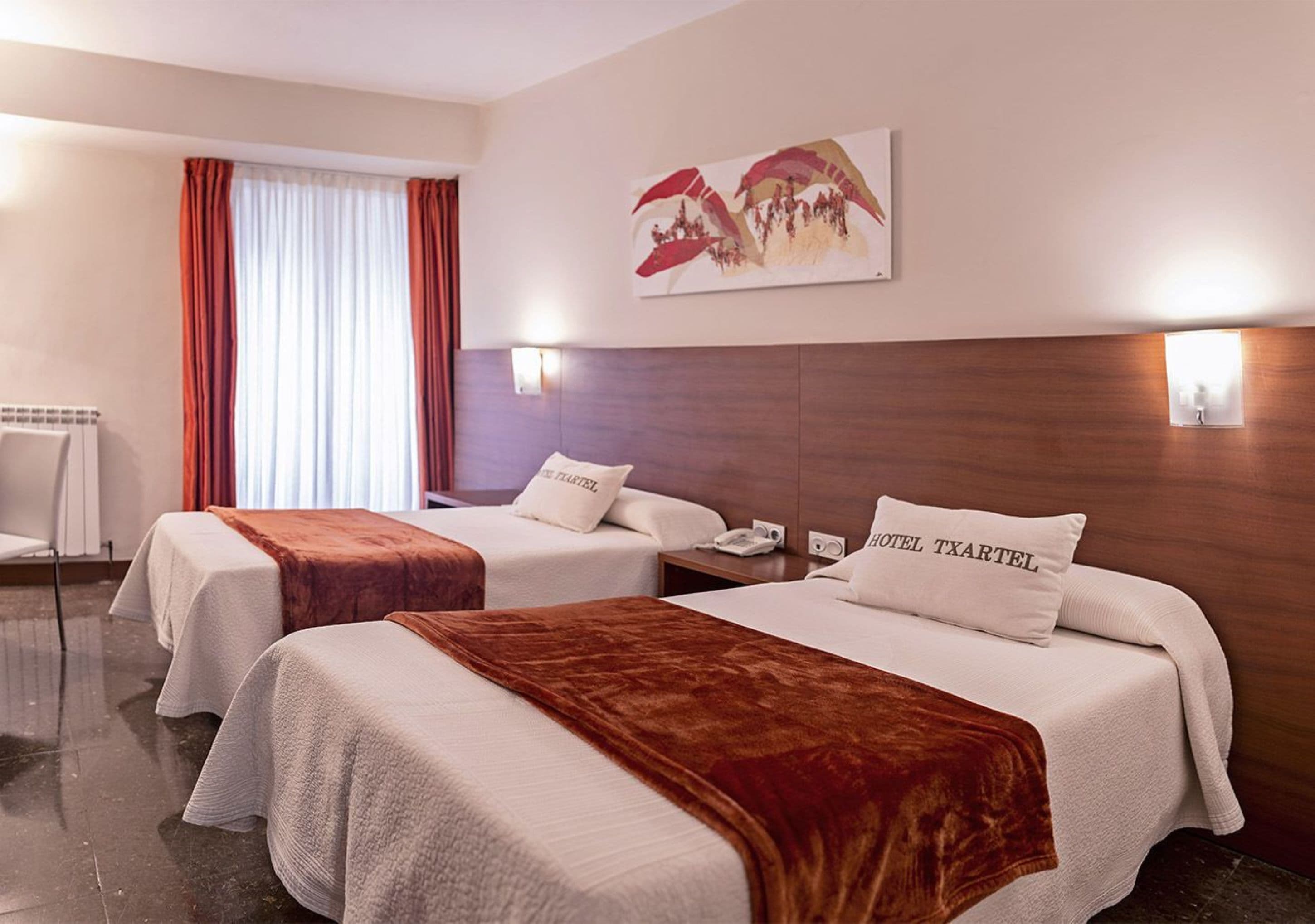 twin room, 2 single beds, non smoking | in-room safe, desk, blackout curtains, free wifi