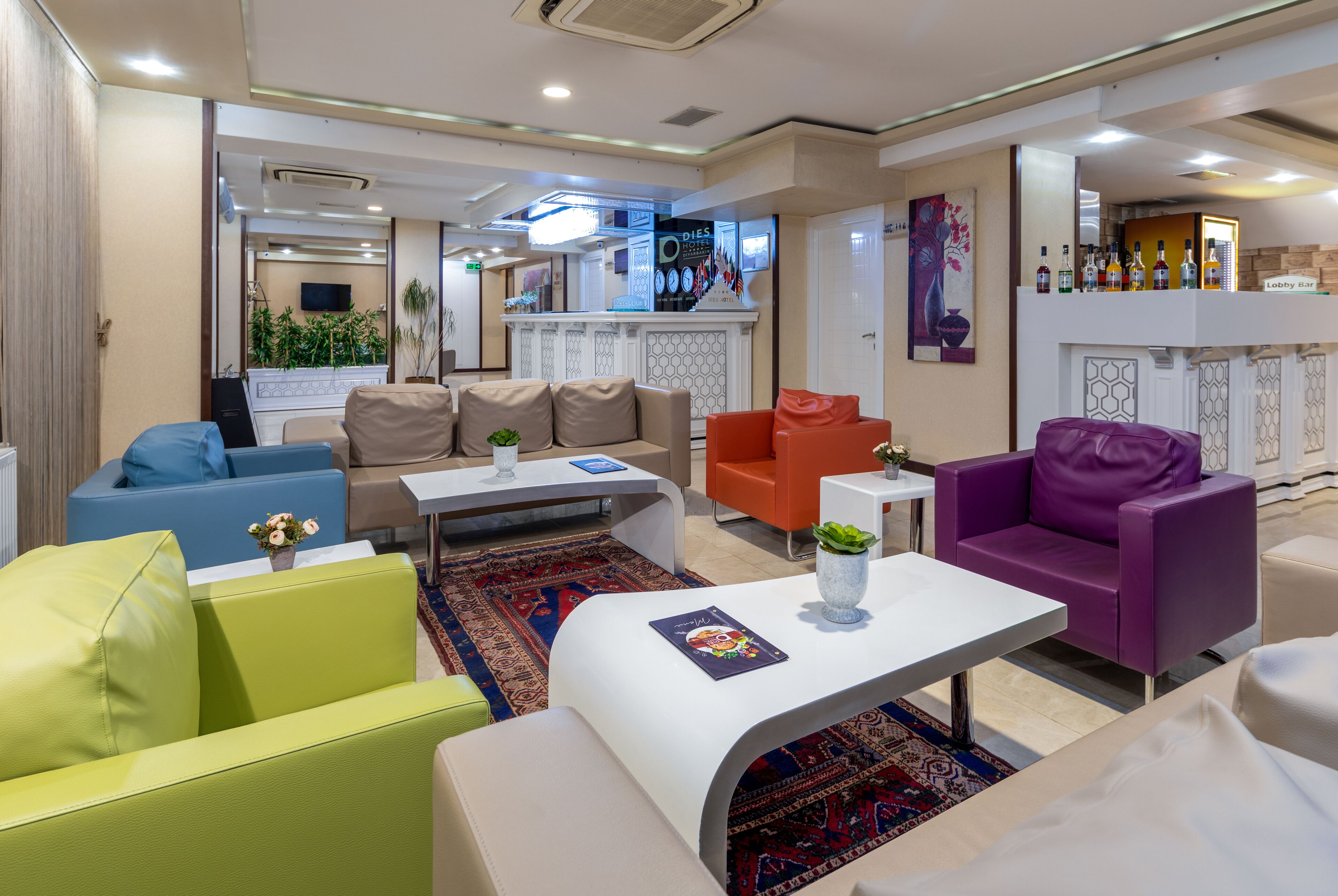 Sitzecke in der Lobby