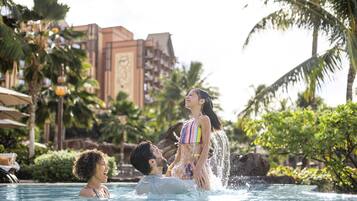 3 outdoor pools, pool cabanas (surcharge), pool umbrellas