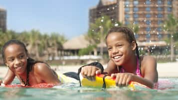 Private beach nearby, beach cabanas, sun-loungers, snorkelling