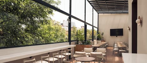 Rooftop terrace