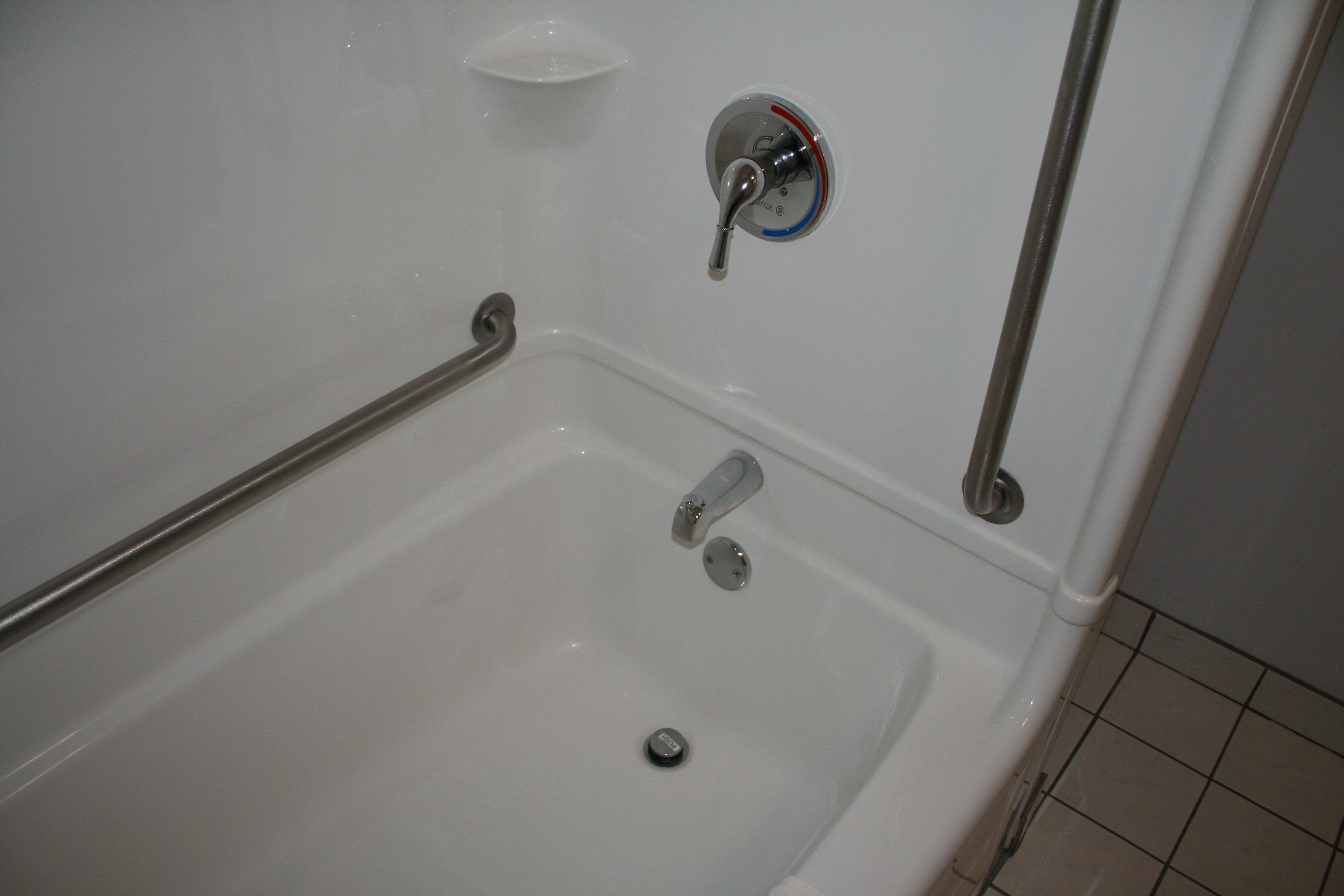 Dusj på badet