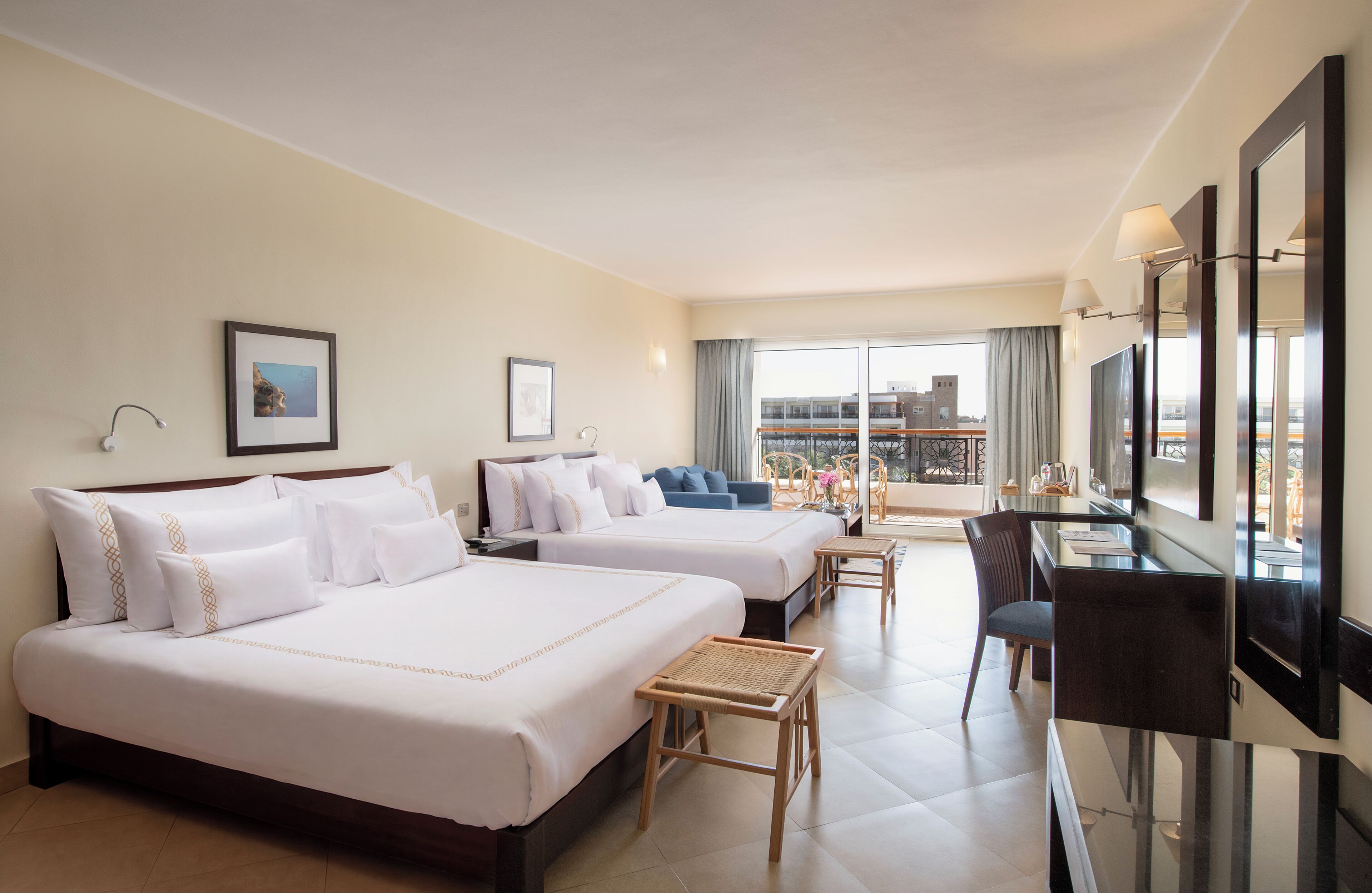 頂樓客房, 多張床, 海景 (Penthouse - Adults Only)