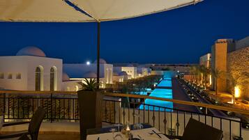 Villa, accÚs piscine, dans les dépendances | Vue de la chambre