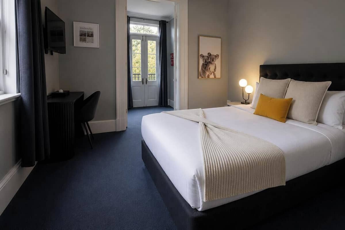 Terrace Queen Suite with Shared Bathroom | Premium bedding, individually decorated, individually furnished