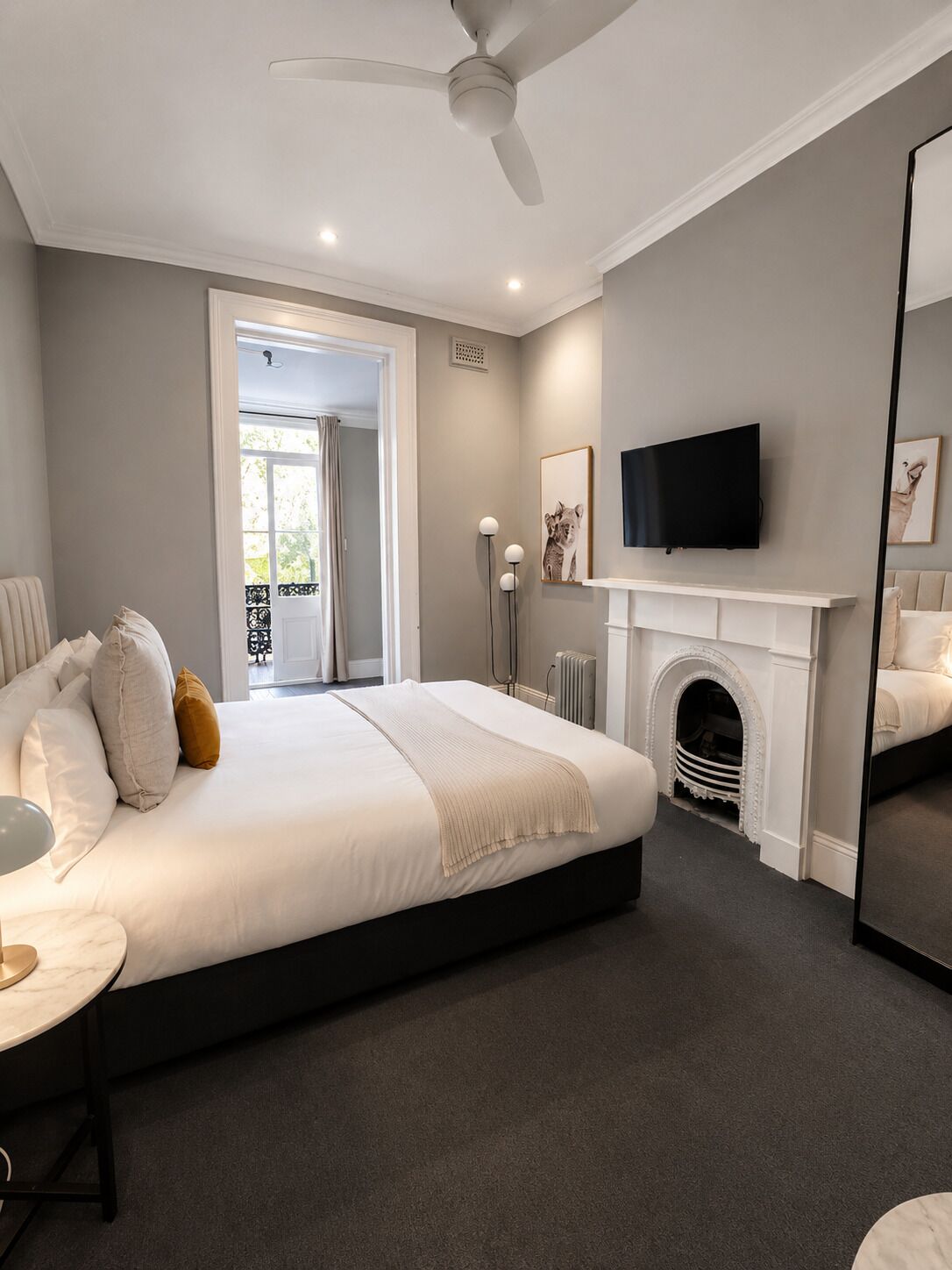 Literie de qualité supérieure, décoration personnalisée