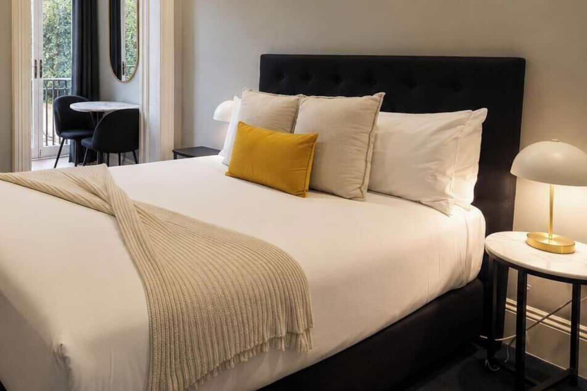 Terrace Double Room with Shared Bathroom | Premium bedding, individually decorated, individually furnished