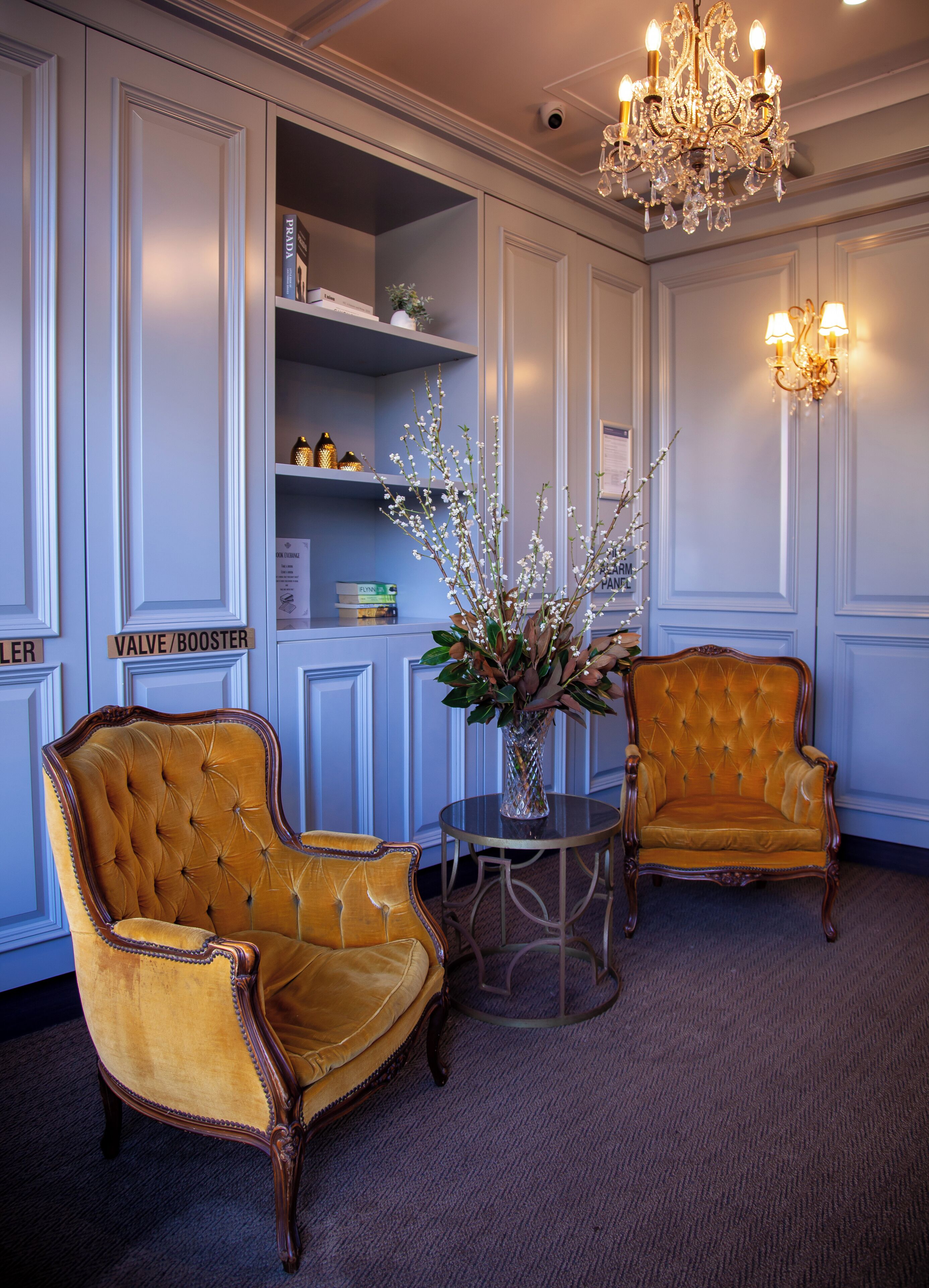 Zitruimte lobby