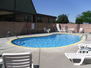 Seasonal outdoor pool