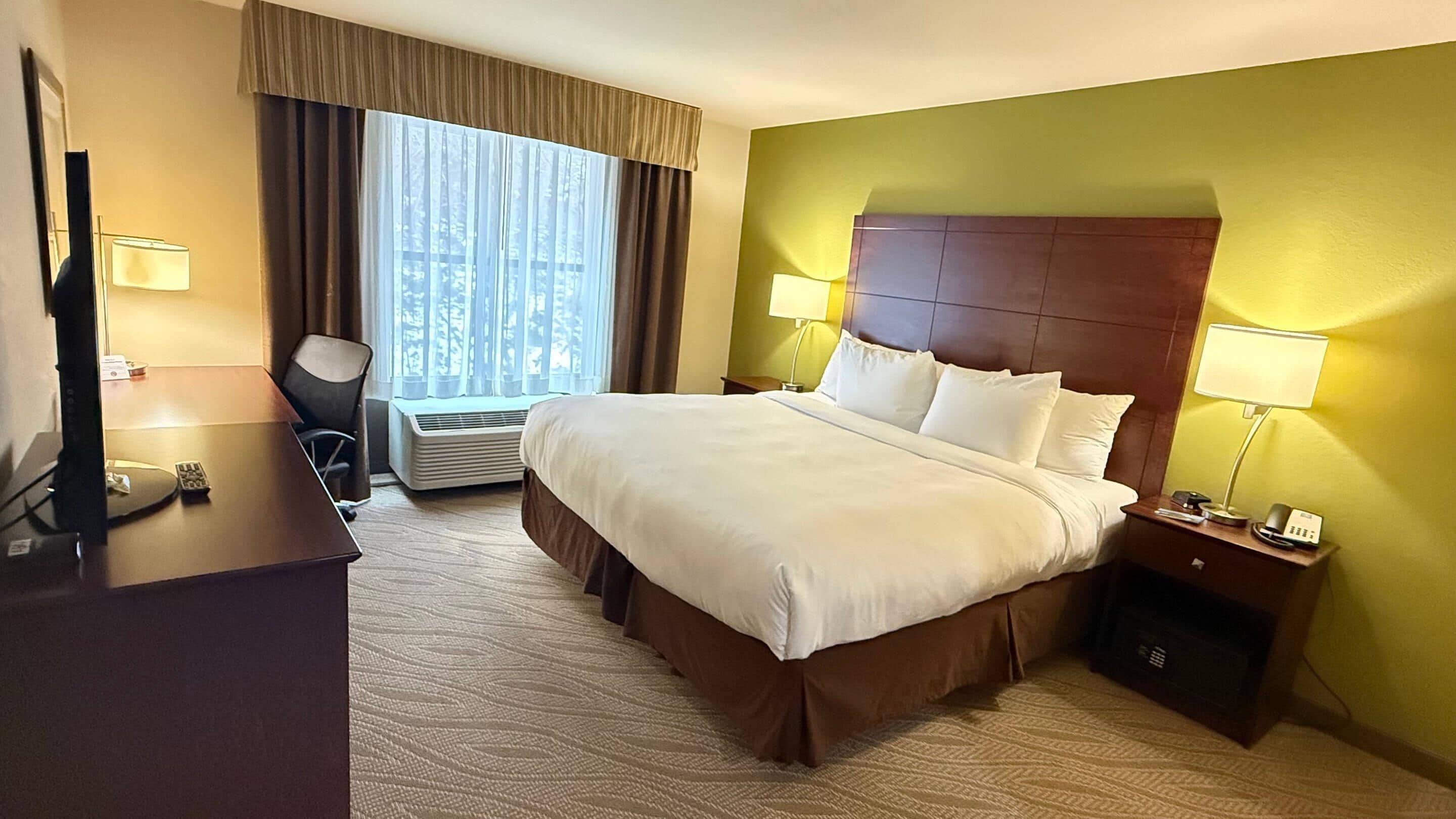 Cadar kapas Mesir, peralatan tempat tidur premium, tilam berlapik, meja 