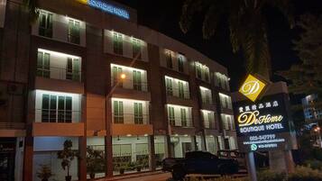 Front of property – evening/night