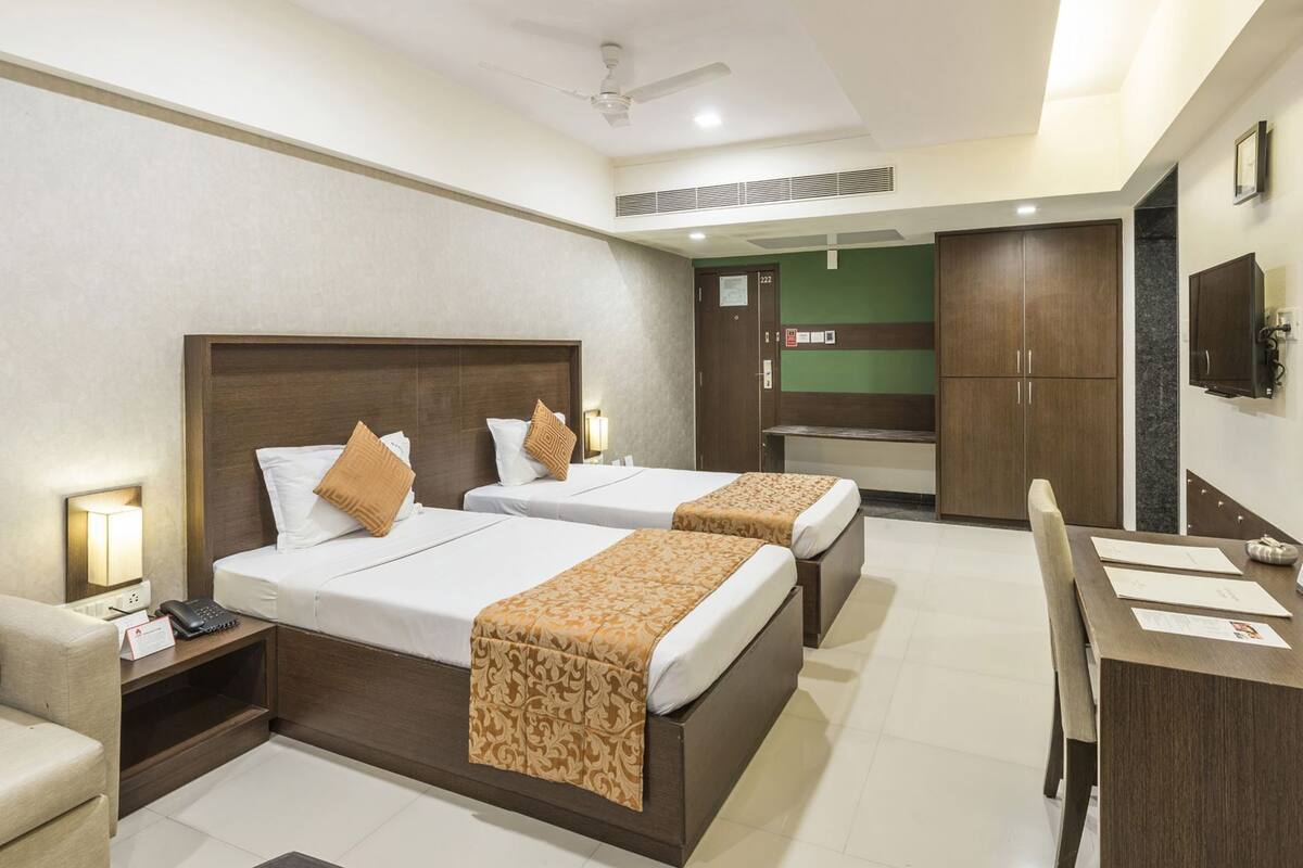 Minibar, in-room safe, rollaway beds, free WiFi