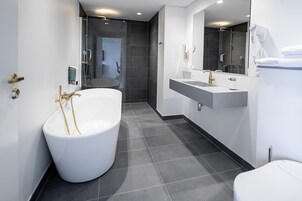 Suite, 1 Bedroom, Bathtub | Deep soaking bathtub