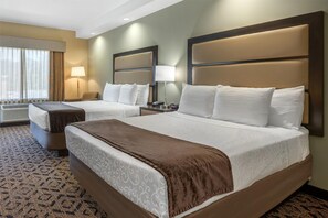 Standard Room, 2 Queen Beds, City View, Corner | In-room safe, individually decorated, individually furnished, desk - Best Western Plus College Park Hotel (College Park)