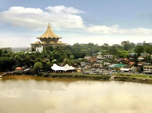 View from room - Harbour View Hotel (Kuching)