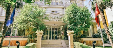 Entrada de la propiedad