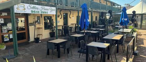 Façade de l’hébergement